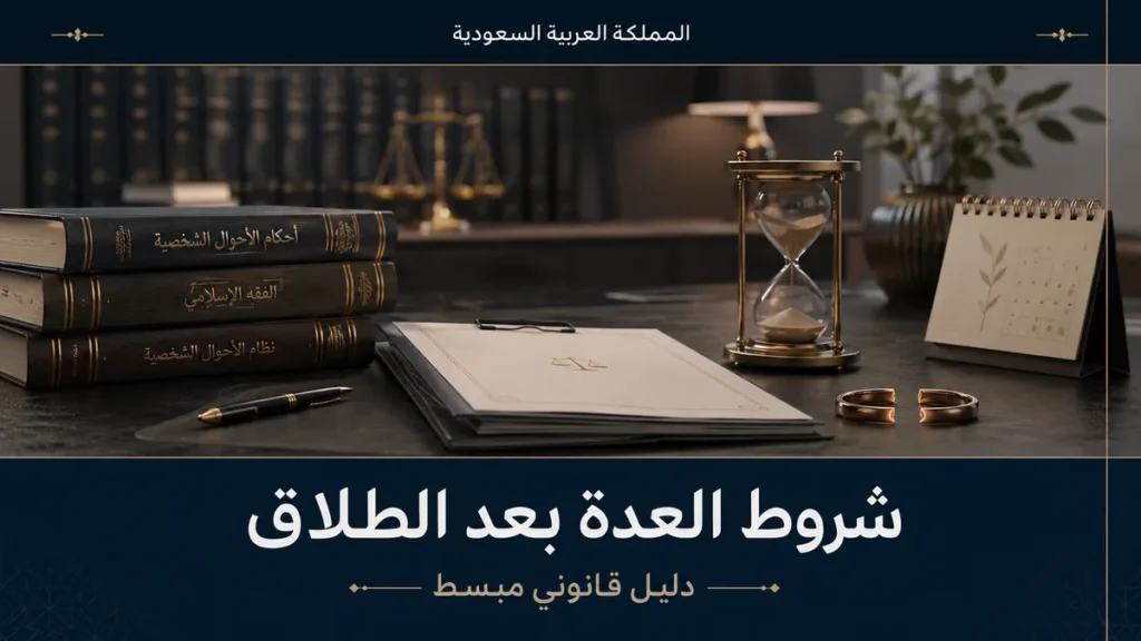 شروط العدة بعد الطلاق في السعودية وفق نظام الأحوال الشخصية