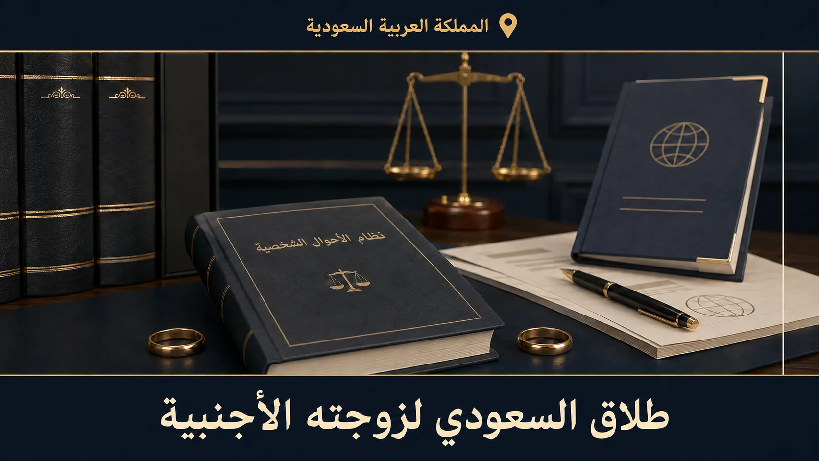 طلاق السعودي لزوجته الاجنبيه وفق نظام الأحوال الشخصية السعودي