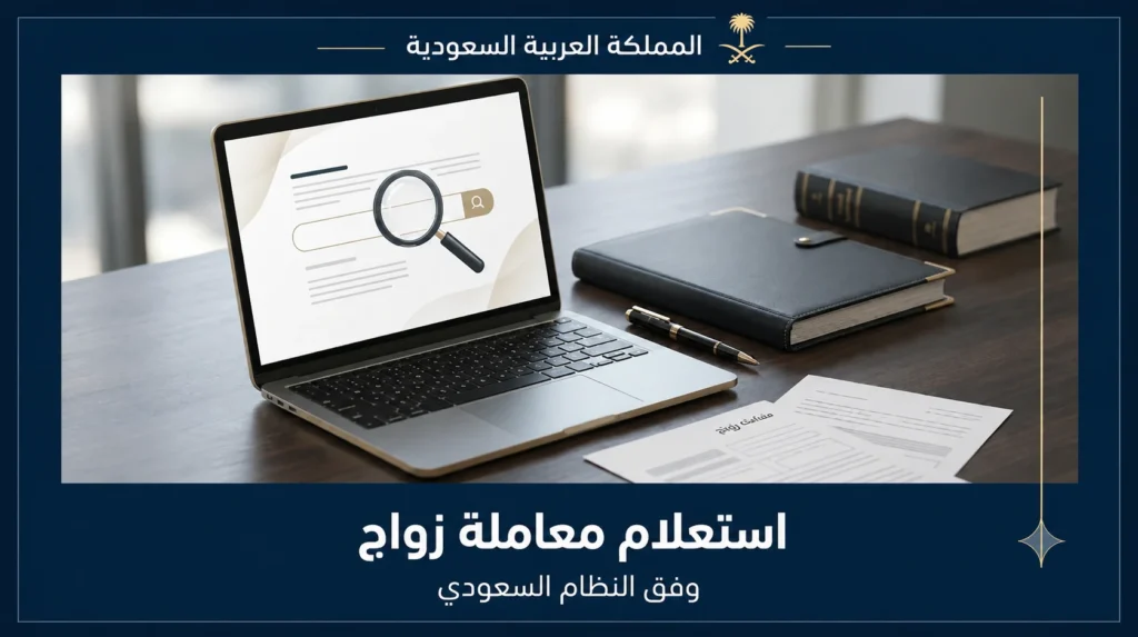 استعلام عن معاملة زواج في السعودية ومتابعة حالة الطلب إلكترونياً