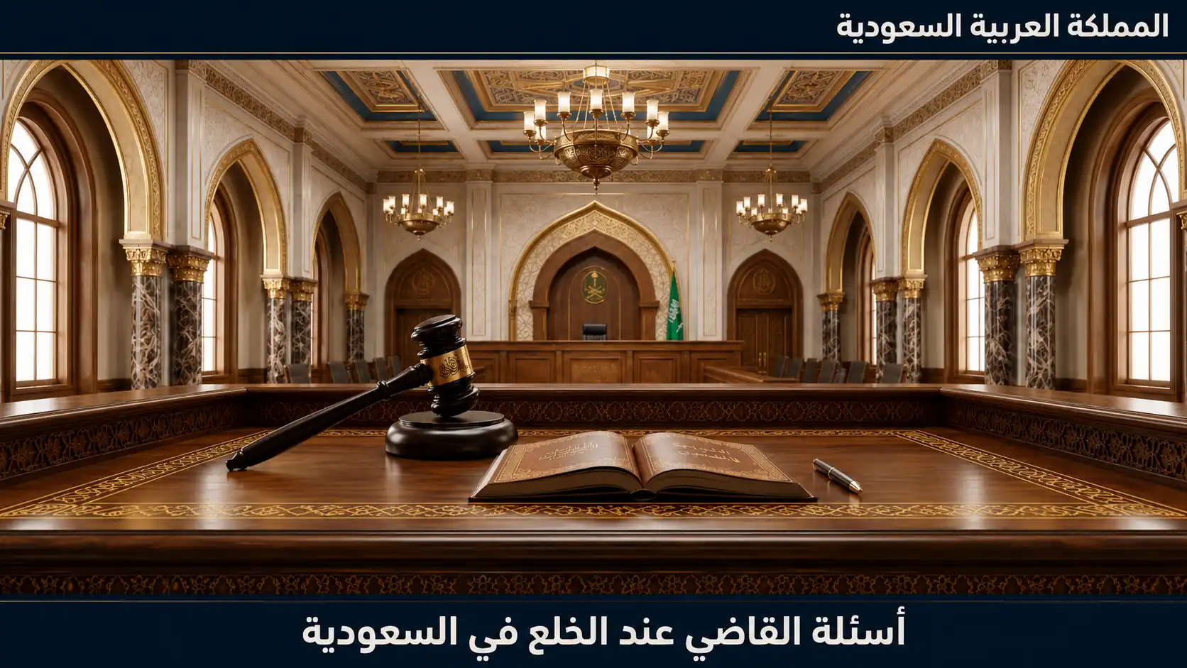 أسئلة القاضي عند الخلع في السعودية