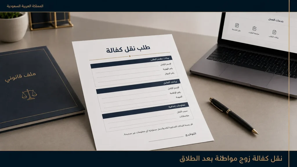 نقل كفالة زوج مواطنة بعد الطلاق في السعودية