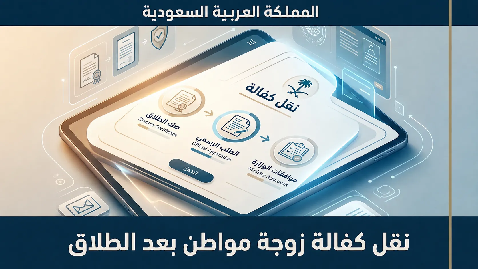 نقل كفالة زوجة مواطن بعد الطلاق في السعودية