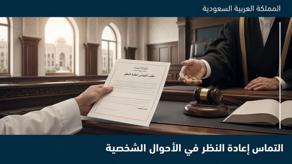 تقديم طلب التماس إعادة النظر في الأحوال الشخصية أمام المحكمة
