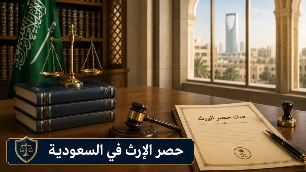حصر الإرث في السعودية ووثيقة حصر الورث ضمن مشهد قانوني