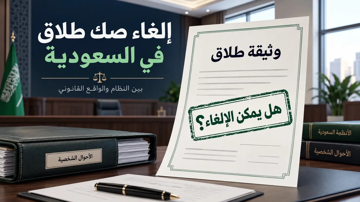 الغاء صك طلاق في السعودية وتحديد الإجراء الصحيح حسب حالة وثيقة الطلاق