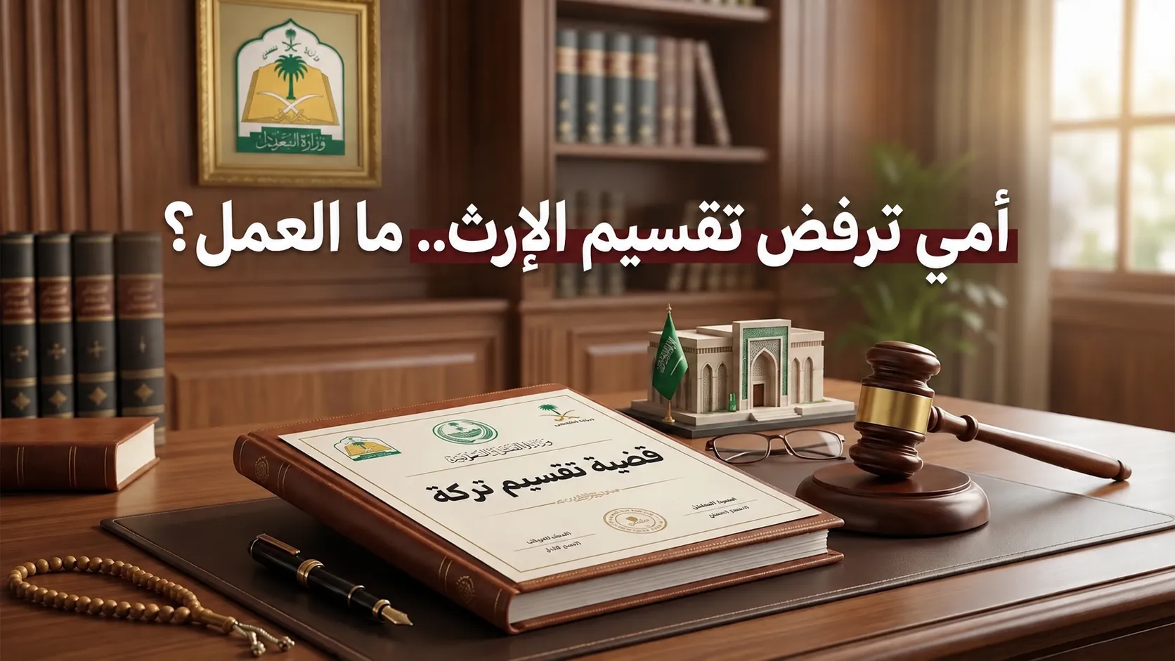 امي ترفض تقسيم الارث وحقوق الورثة في السعودية