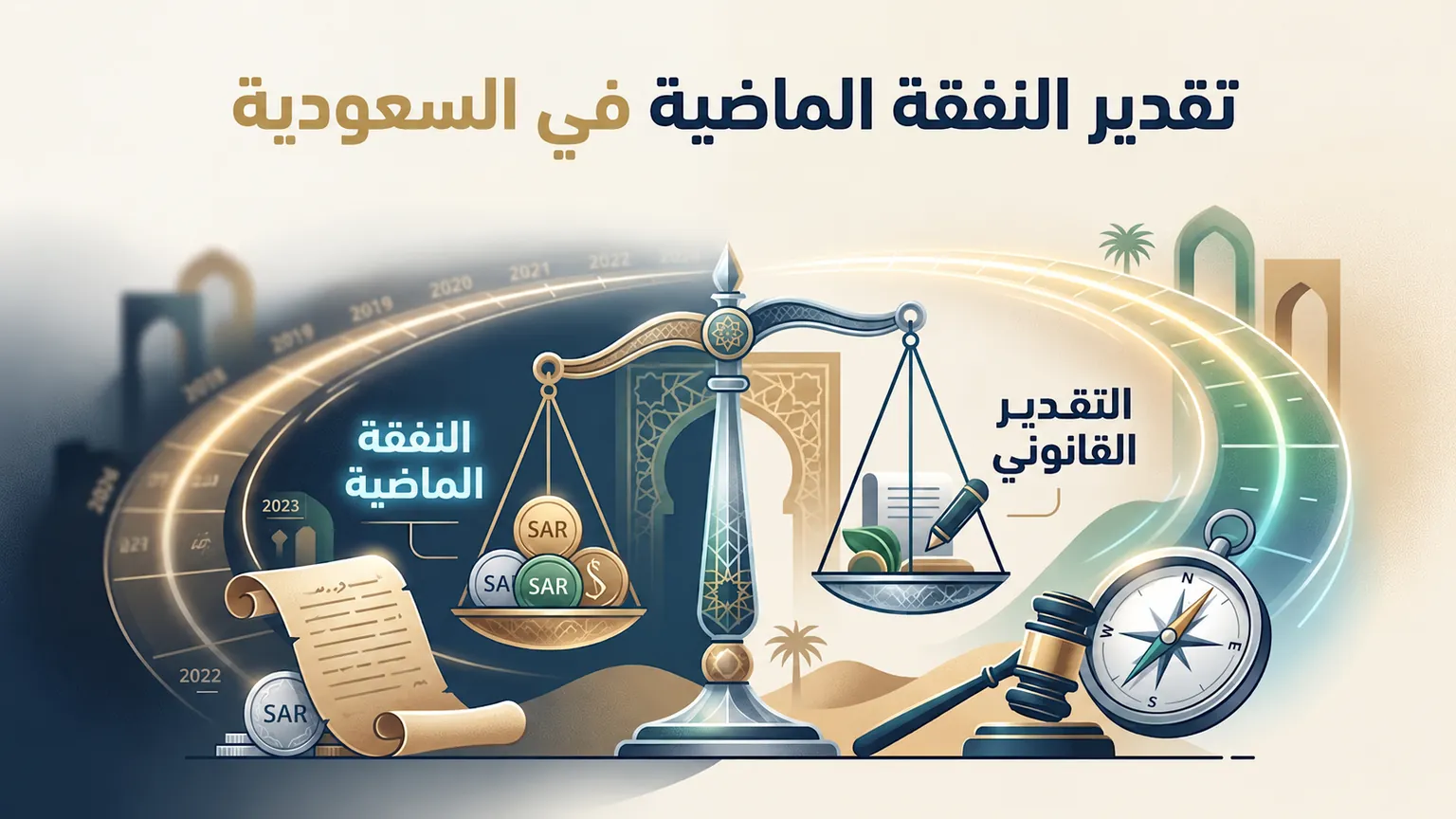 تقدير النفقة الماضية في السعودية وفق معايير نظام الأحوال الشخصية
