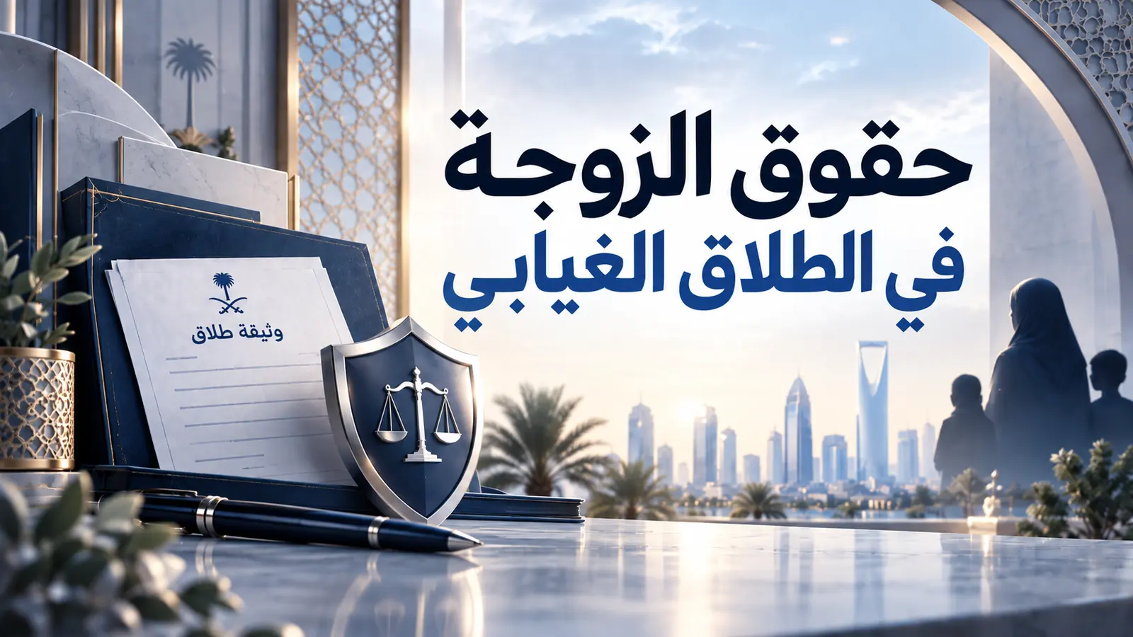 حقوق الزوجة في الطلاق الغيابي بالسعودية