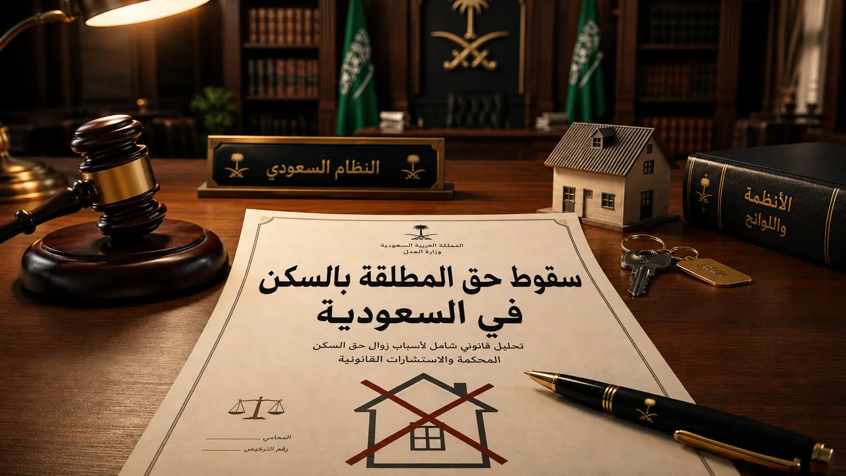 سقوط حق المطلقة بالسكن في السعودية وفق الأحكام النظامية
