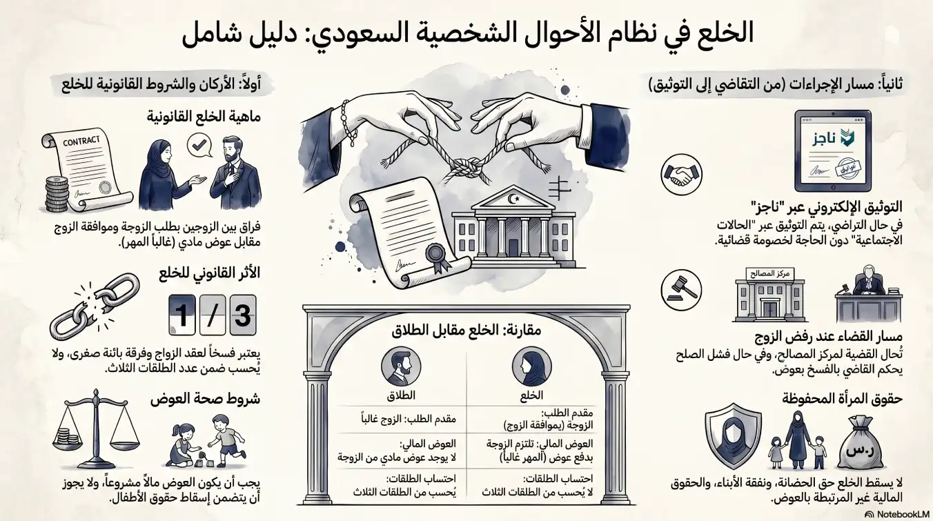 انفوغرافيك: محامي خلع في السعودية