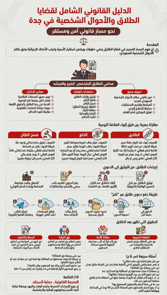 محامي طلاق في جدة