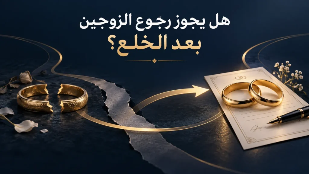 هل يجوز رجوع الزوجين بعد الخلع في السعودية بعقد زواج جديد